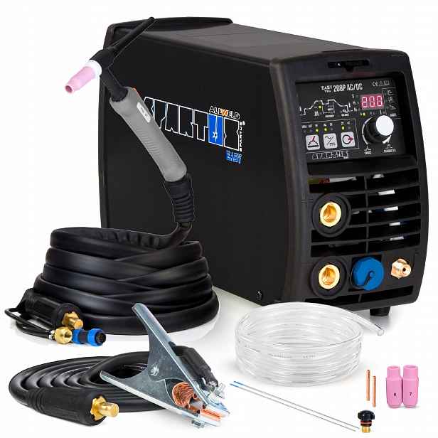 Invertorová Svářečka Spartus Easy Tig 208P Ac/dc Mma Puls 200A 230V Alu Hf