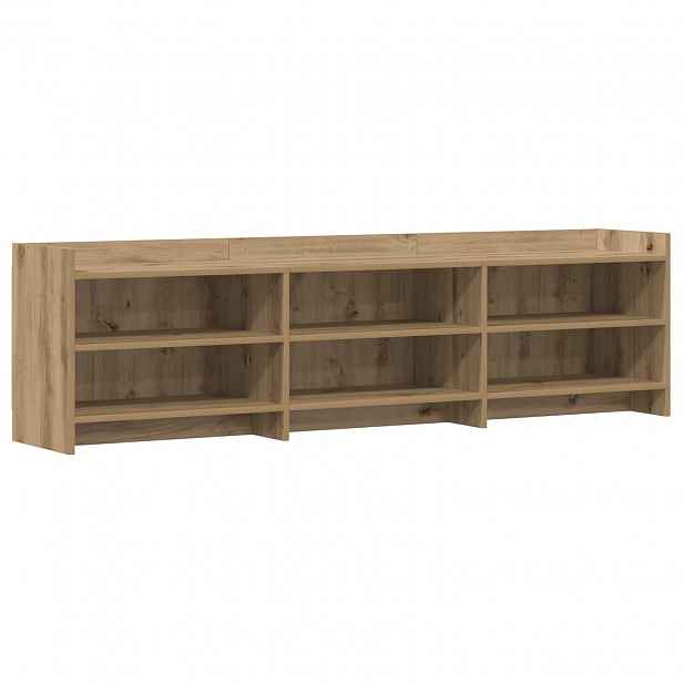 vidaXL Televizní skříň 168 x 33 x 47 cm Dub artisan Kompozitní dřevo