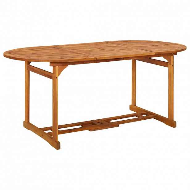 vidaXL Zahradní jídelní stůl 180 x 90 x 75 cm masivní akáciové dřevo