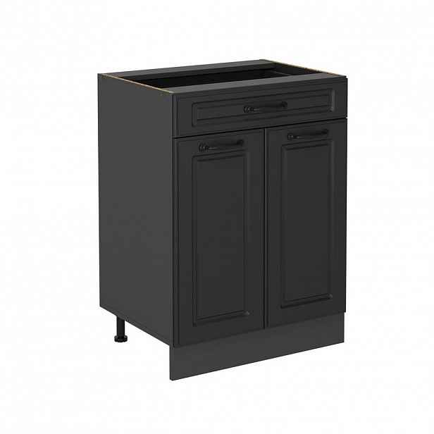 Vicco SPODNÍ SKŘÍŇKA KUCHYŇSKÉ LINKY R-Line Antracitový venkovský dům 60 cm se zásuvkou, bez pracovní desky