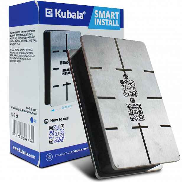 Kubala Smart Install Magnet Přístroj Pro Montáž Profilů Suchá Montáž 0675