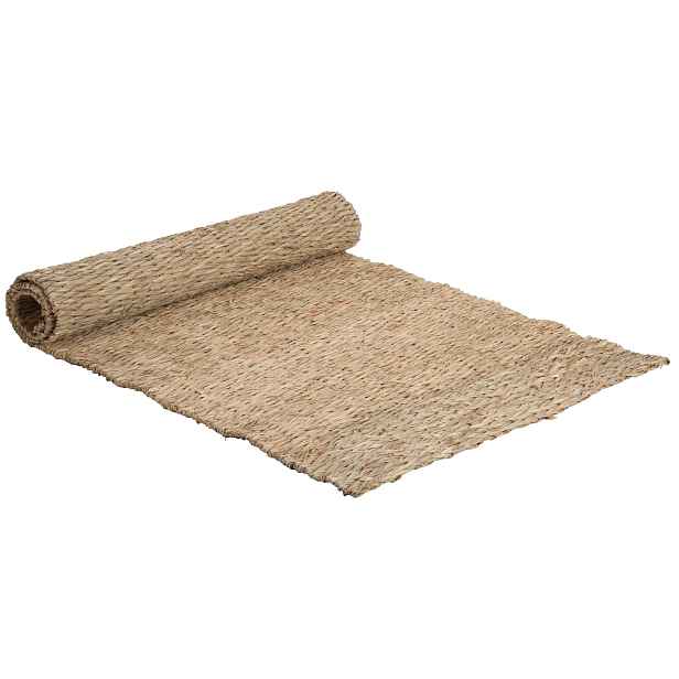 Přírodní obdélníkový koberec z mořské trávy Pad Straw - 50*100*1 cm J-Line by Jolipa