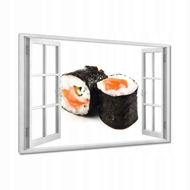 Obrazy 90x60 Sushi Orientální jídlo