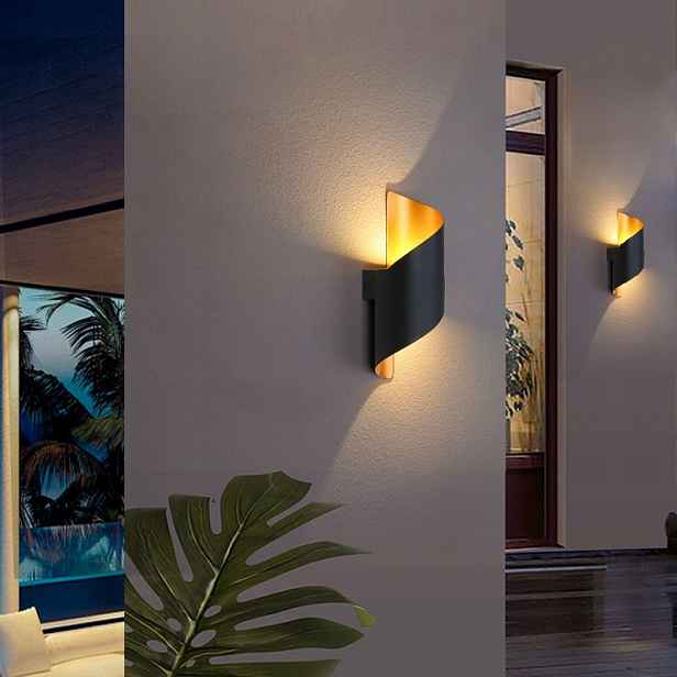Led Nástěnné Svítidlo Venkovní Vnitřní Lampa Nahoru Dolů Módní 10V 28CM