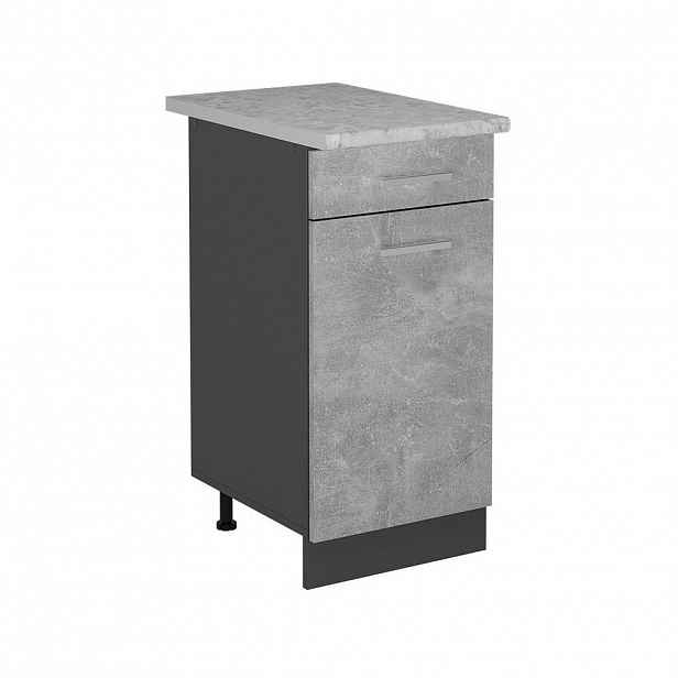 Vicco SPODNÍ SKŘÍŇKA KUCHYŇSKÉ LINKY R-Line Beton 40 cm PD Mramor