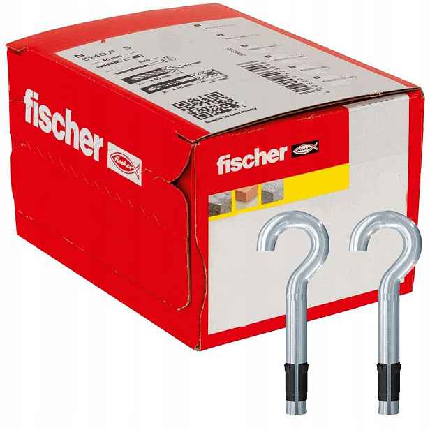 Fischer Kotva hřebíková Fna II 6 x 25 H s hákem 50 Ks