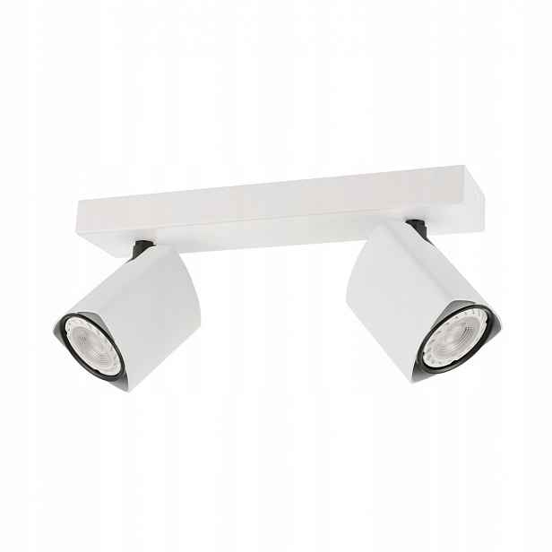Merusa Stropní Svítidlo Černá Bílá 2 Nastavitelné reflektory 2xGU10 35W IP20