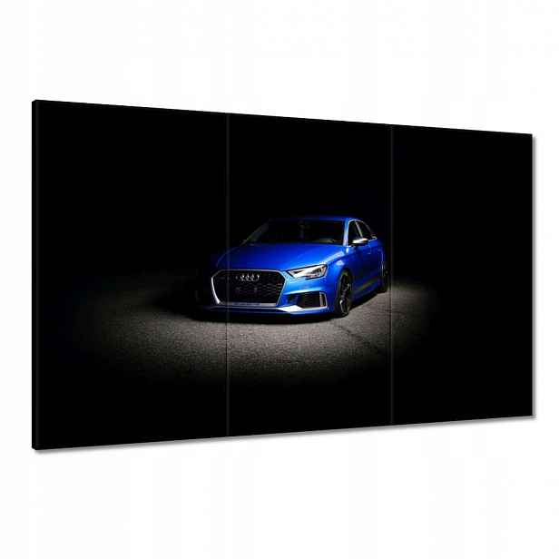 Obrazy 120x80 Modré Audi Quattro