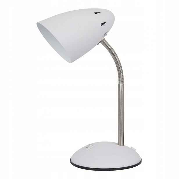 Stolní stolní lampa Bílá Moderní kovová E27 Nikl Cosmic Italux