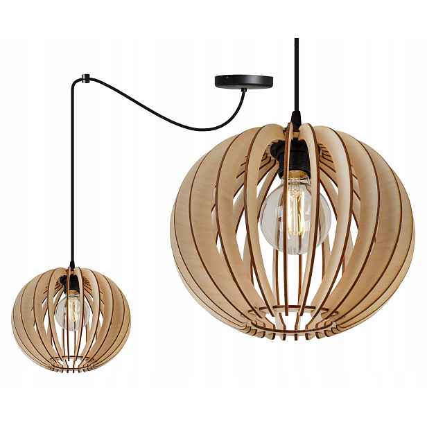 Závěsné Stropní Svítidlo Dřevěný Lustr Moderní Pavouk Boho Do Kuchyně
