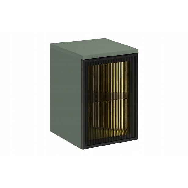 Szafka łazienkowa z podświetleniem Led i z blatem 40 cm Sombra Green