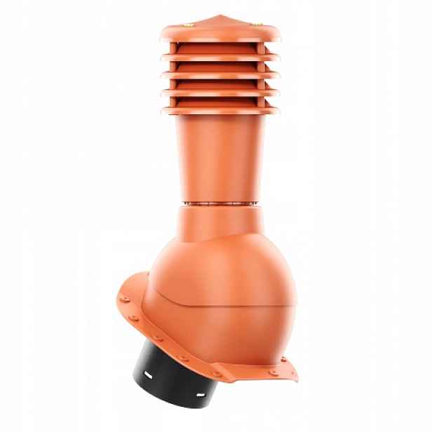 Větrací komín Smartline profil A fi 125 mm, nezateplený, cihlový