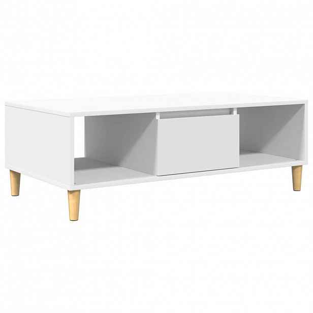 vidaXL Konferenční stolek Bílá 102 x 55 x 35 cm Kompozitní dřevo