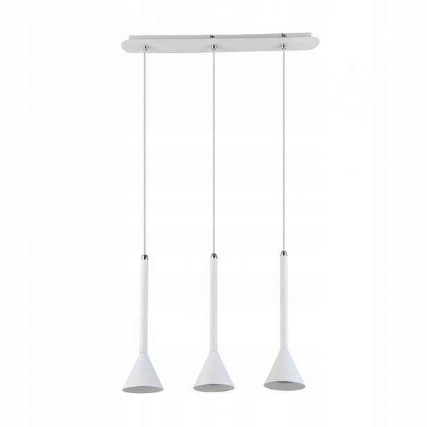 Závěsná lampa Stropní Svítidlo Anela Bílá Led Nastavitelná výška 120 cm 750 lm Italux