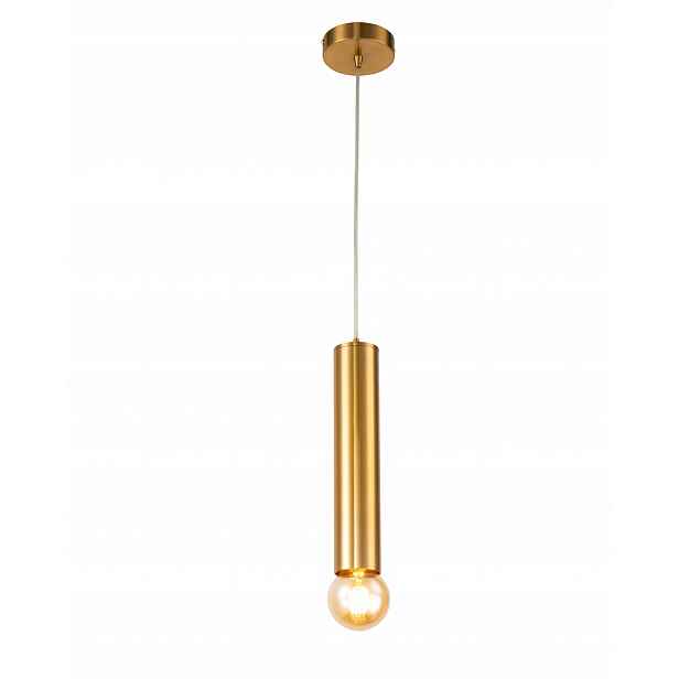 Zlatá závěsná lampa 30 cm 1X60W E27 Austin Ledea