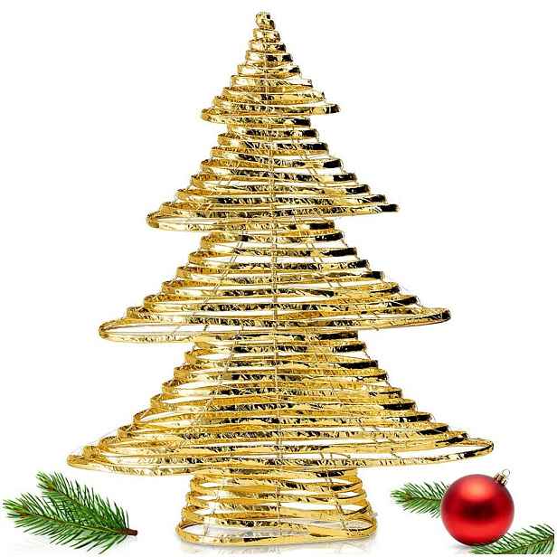 Vánoční stromek Svítící, dekorativní, podsvícený, s 60 Led světly, 60 cm