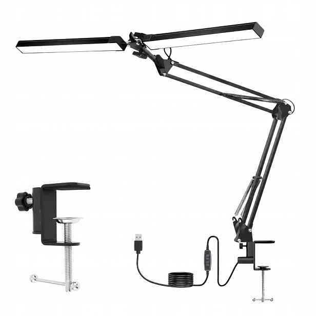 Kreslicí Lampa Na Stůl Nastavitelná Pro Výuku Práce 14W Stmívač 3 Barvy