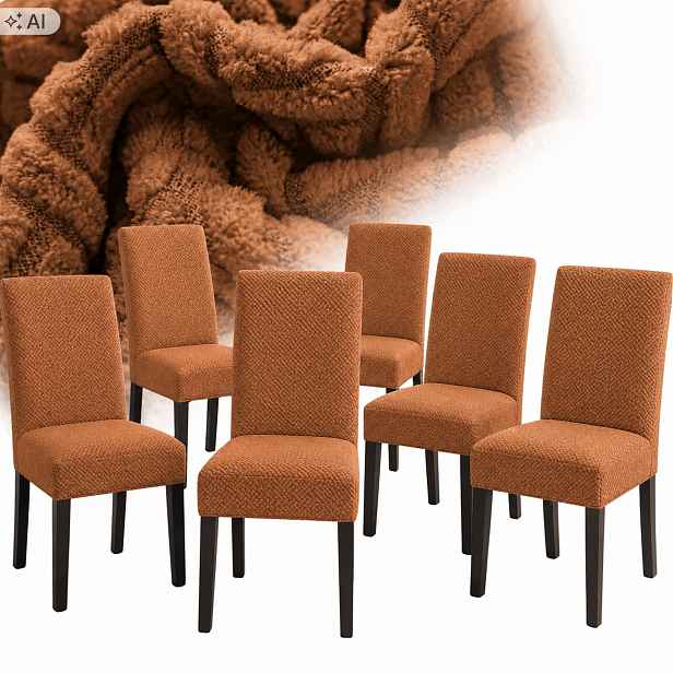 Potah Na Židli Žakárová Jedlička 6 Ks Elastický Silný Oeko-tex