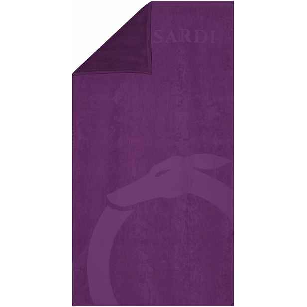 Trussardi Plážový Ručník TRU2MTW01 Purple velký ručník