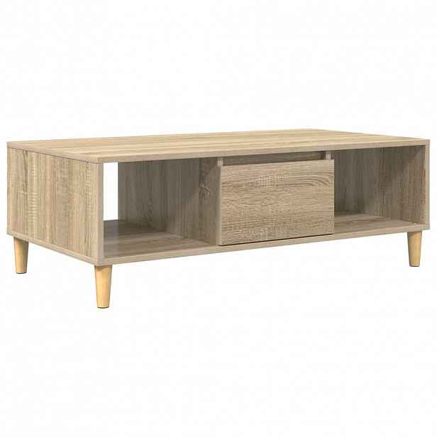 vidaXL Konferenční stolek Sonoma dub 102 x 55 x 35 cm Kompozitní dřevo
