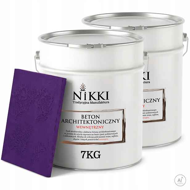 Dekorativní omítka se strukturou Betonu Vnitřní 2 x 7 kg Fialová H2711 Uv