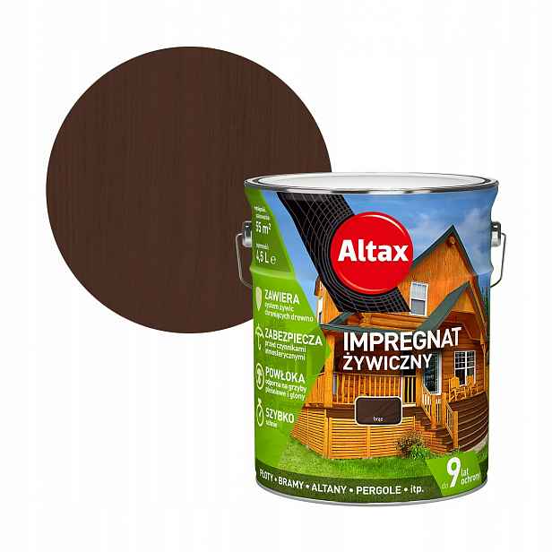 Altax Pryskyřičný Impregnat 4,5L Bronz