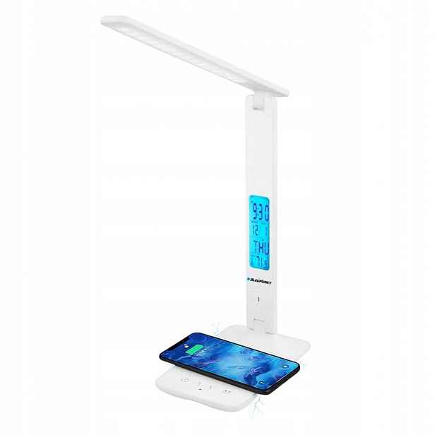 Blaupunkt Stolní lampa Pro Led 6W Cct 3000K-6000K LCD displej bílá