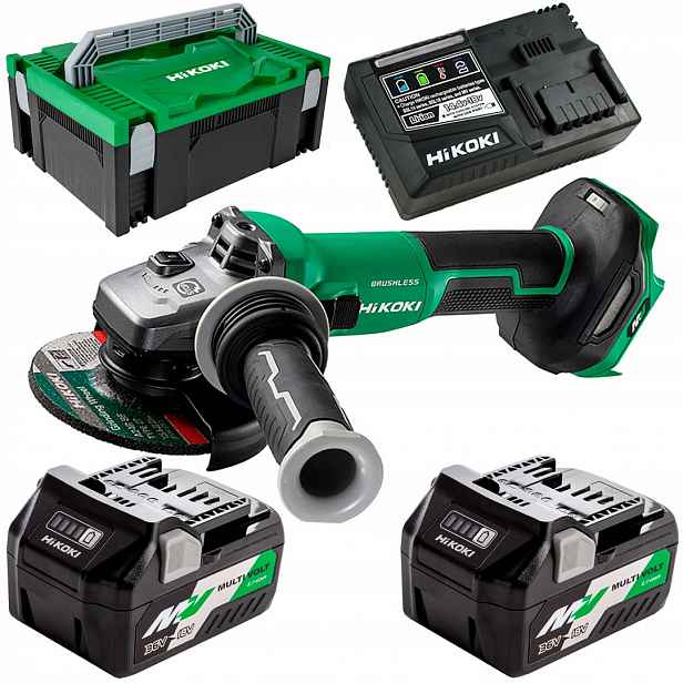 Bruska 36V 125mm 6 rychlostí HiKOKI G3613DVE Wqz