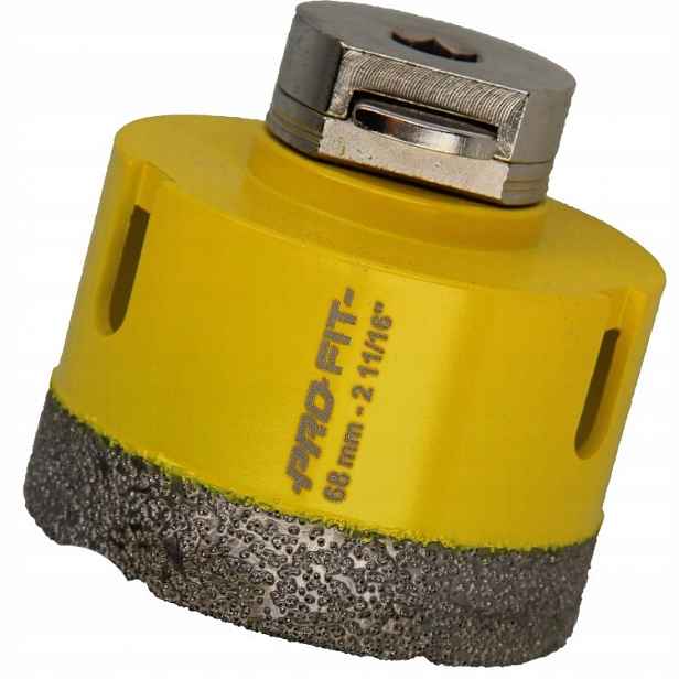 Pro-fit Korunkový Vrták Diamantová D68 mm S10HEX kámen