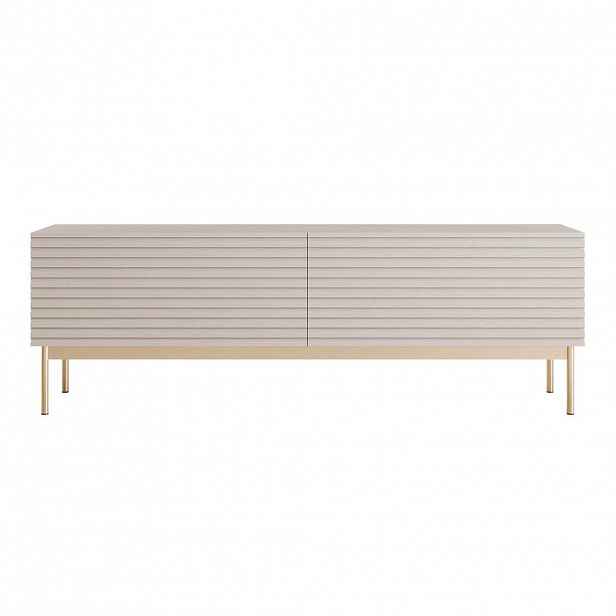 Selsey TV stolek Linearis kašmírově šedý 139/46/30 cm
