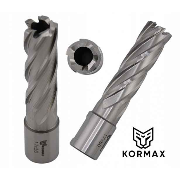 Trepanační fréza 19 mm x 50 mm vrták M2AL 19 x 50 Weldon Kormax