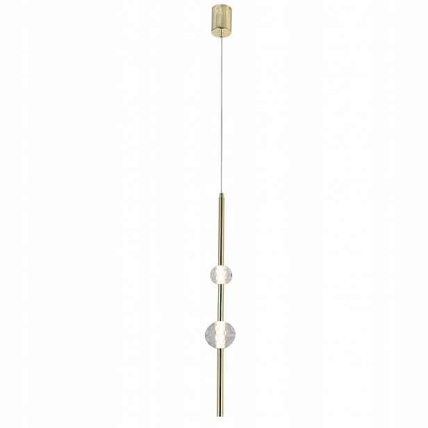 Závěsná Led lampa Vaku 8W zlatá Light Prestige