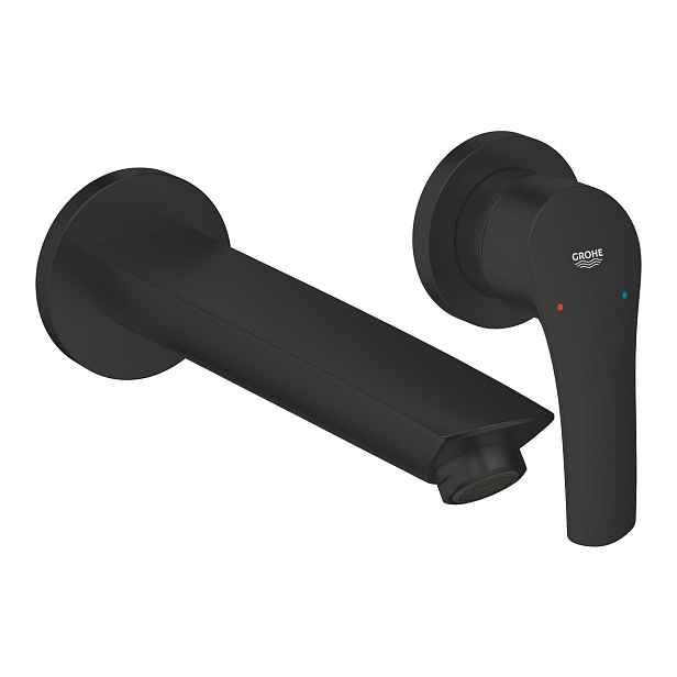 Baterie umyvadlová podomítková Grohe Eurosmart 2 otvory, velikost M matte black 293382433