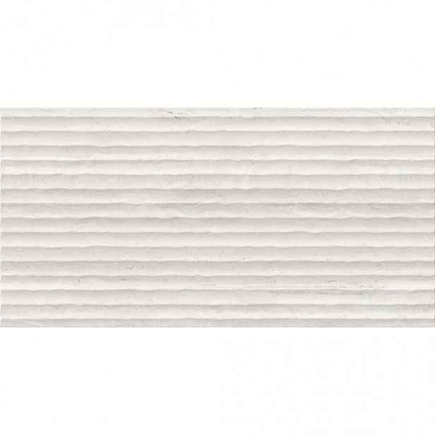 Dlažba Geotiles Stratos white dekor 60x120 cm mat STRATVE612WHD