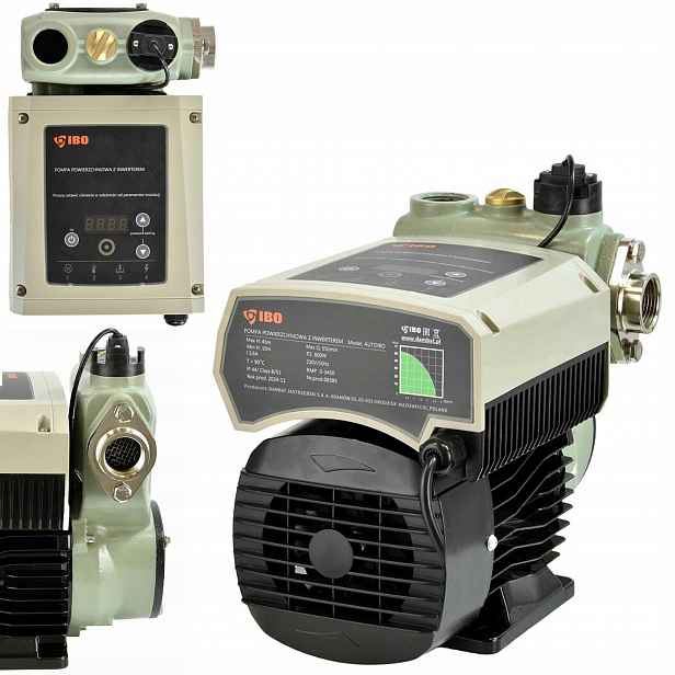 Ibo Čerpadlo Pro Zvyšování Tlaku Autoibo Hydroforová Sada 800 W Tichá