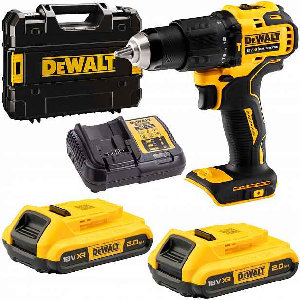 DeWALT DCD709D2T 2rychlostní rázový Aku Šroubovák 65 Nm