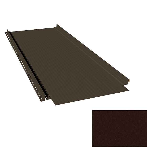 Krytina plechová LINEDEK 485 Micro SP 35 TEX 2M15A hnědá Cut