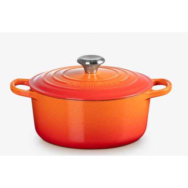 Le Creuset Signature - Pekáč kruhový s poklicí, objem 4,2 l, volcanique 21177240902430