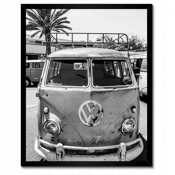 Plakáty v rámu 40x50 Volkswagen Transporter Vw