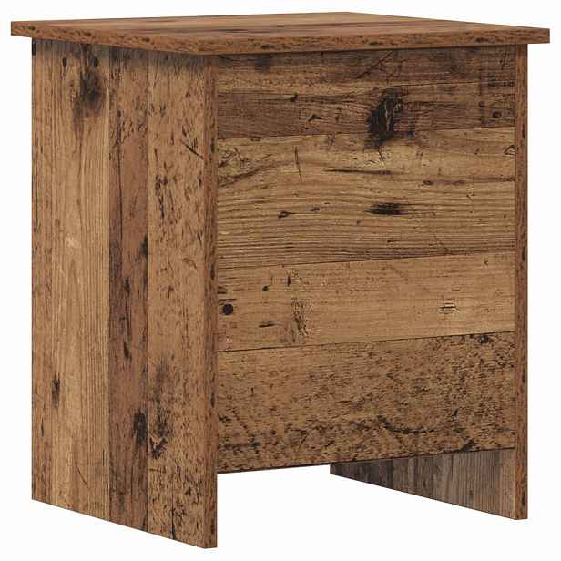 vidaXL Úložná truhla Staré dřevo 40 x 40 x 50 cm Kompozitní dřevo