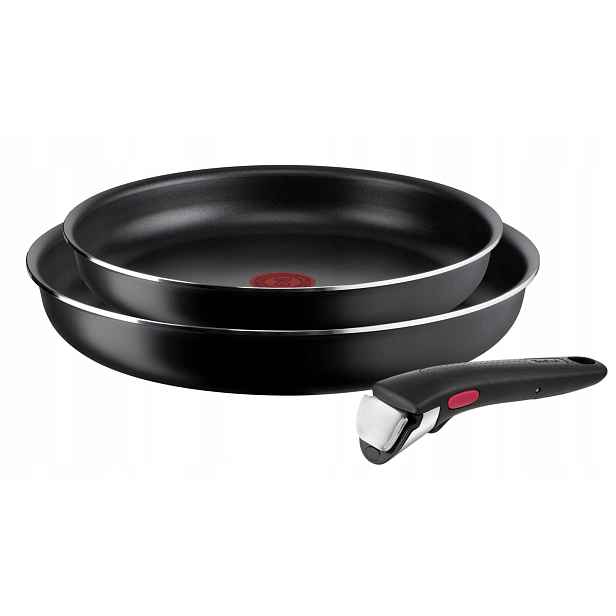 Sada pánví Tefal Ingenio Easy On Černá 24/28 cm 3-dílná