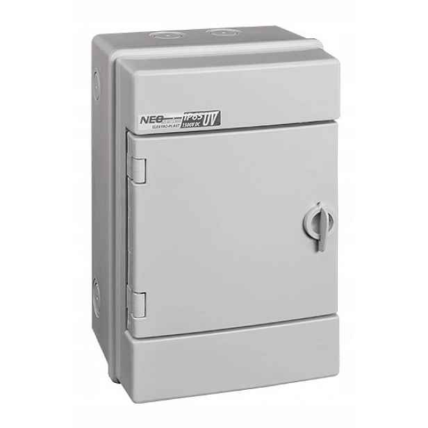 Hermetický fotovoltaický rozvaděč 1x4 Ac/dc 500V Ac 1500V DC 100A