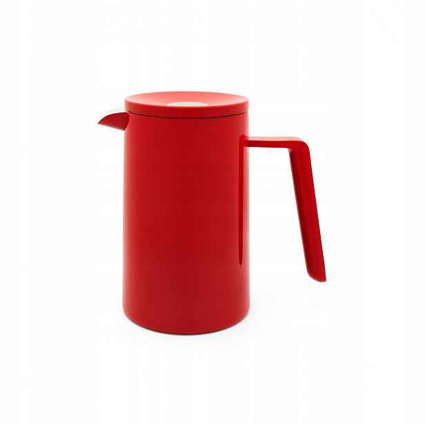 Kávovar French Press Leopold Vienna San Marco 1 l červený