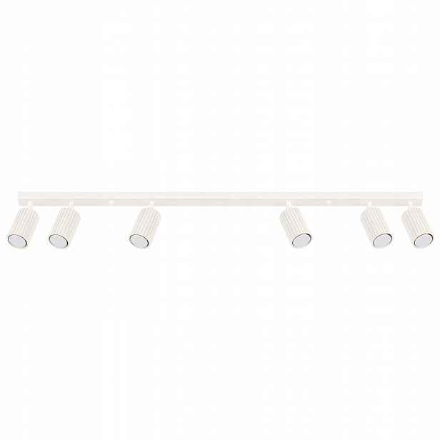Osvětlovací lišta Lampa do obývacího pokoje dlouhá 6 tub Karbon 6L béžová Sollux
