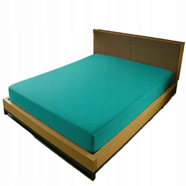 Prostěradlo Jersey S Gumičkou 140x210 Tyrkysová