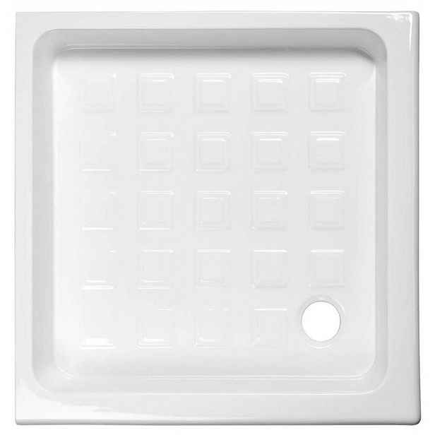 Sapho Kerasan Retro - Keramická sprchová vanička, čtverec 90x90x20 cm, bílá 133801