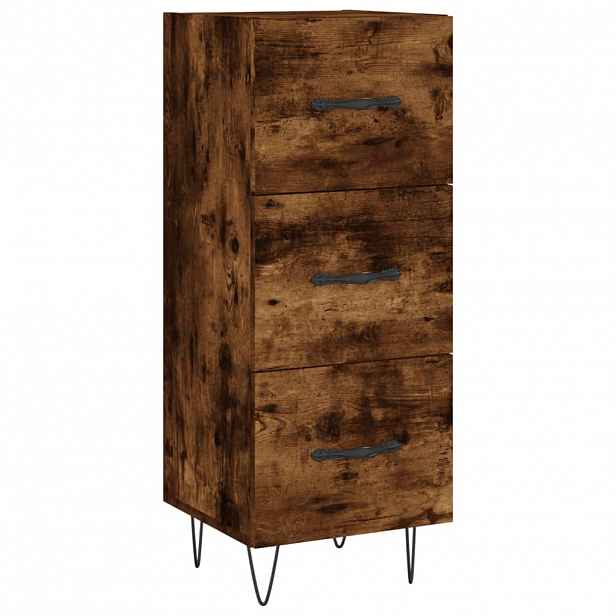 vidaXL Příborník kouřový dub 34,5 x 34 x 90 cm kompozitní dřevo