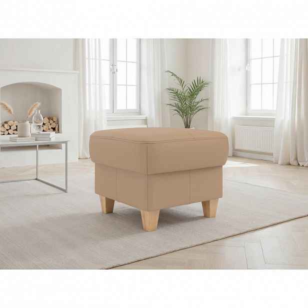 Sit & More TABURET, kůže, 58/48/58 cm