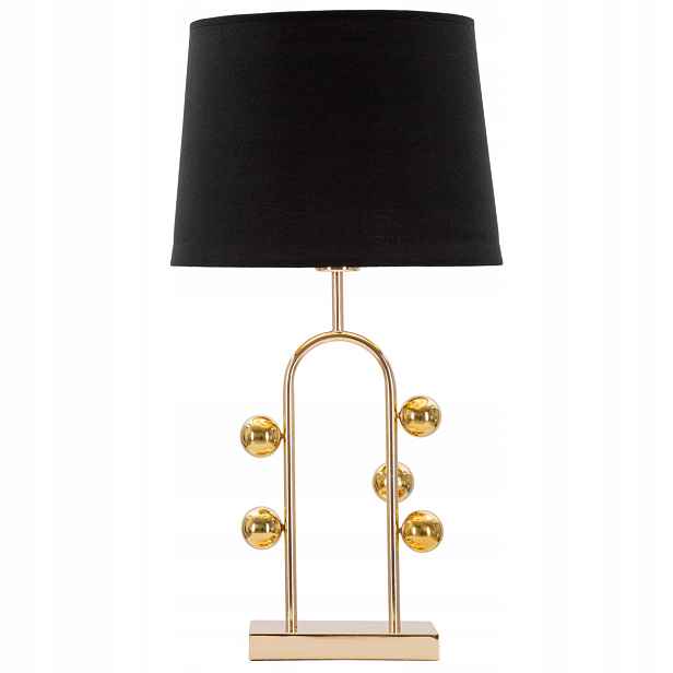 Stolní lampa se zlatými koulemi Bubble