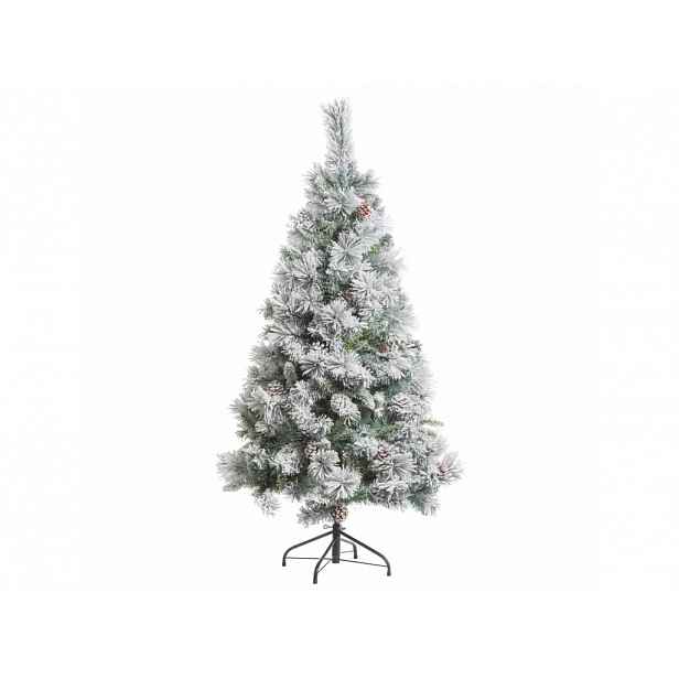 Umělý vánoční stromeček se zasněženými větvemi, 150 cm